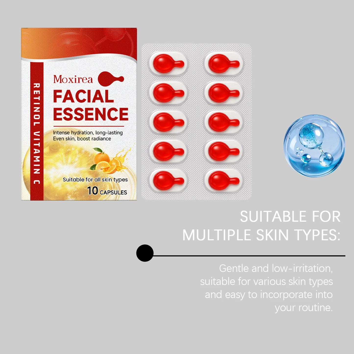 Vitamin C Capsule Serum with Retinol & Glycerin – Face Essence