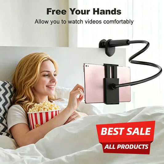 Bedside Spiral Base Phone & Tablet Stand – iPad Galaxy Tab Tablet Phone Stand Oasis Select