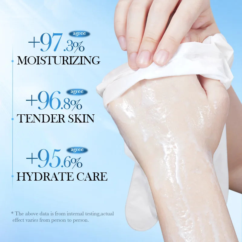 SADOER Coconut Hand Mask Gloves – Moisturizing & Anti-Aging