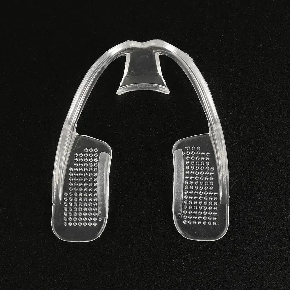 Health Oral Care Teeth Brace Mouth Guard Bruxism Splint Night Teeth Tooth Grinding With Case Sleeping Aid Tool Health Care Peaceful Pleasures Health and Wellness white
