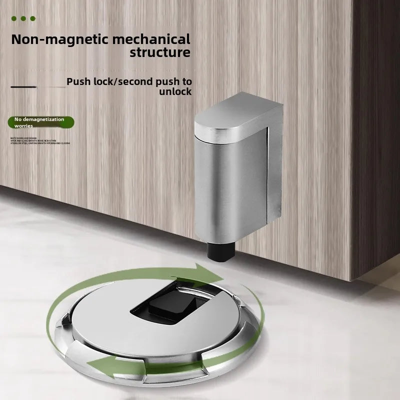 Magnetic Door Stopper – Heavy Duty, Adjustable, No-Drill
