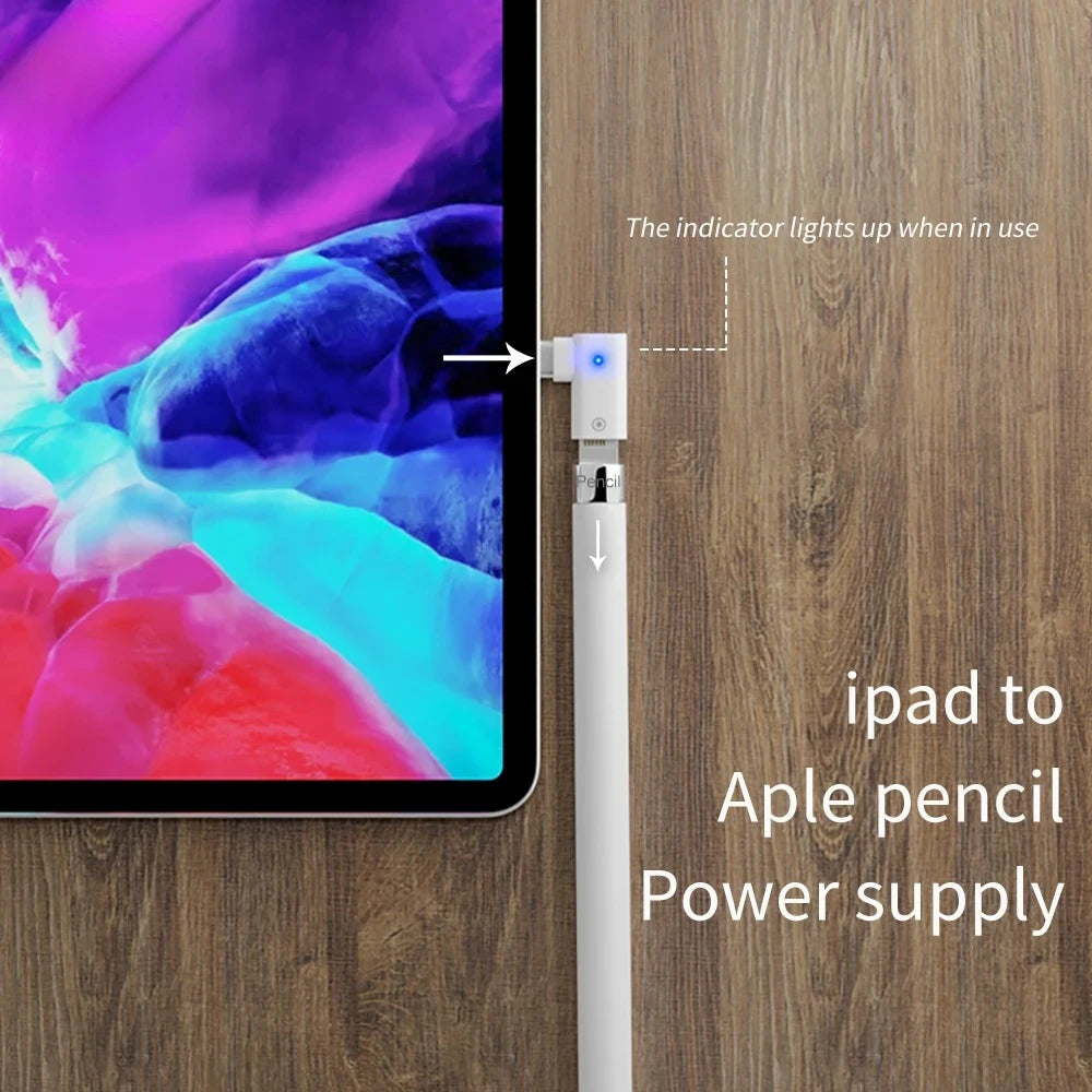 Connector Charger for Apple Pencil Adapter Charging Adapter Cable Connector USB-C Type-C Female to Female Charger Converter Peaceful Pleasures Health and Wellness