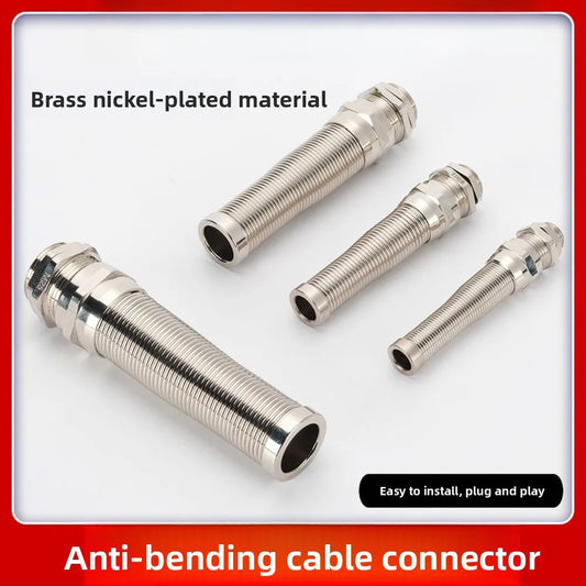 IP68 Brass Cable Gland Anti-Bend Waterproof PG7–PG21 Cable Gland Oasis Select M14x1.5(4-8