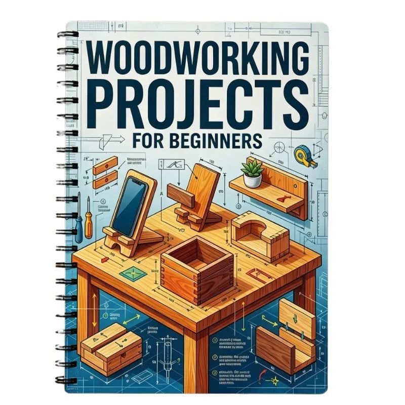 Beginner Woodworking Guide DIY Project Book Step Wood Craft Manual