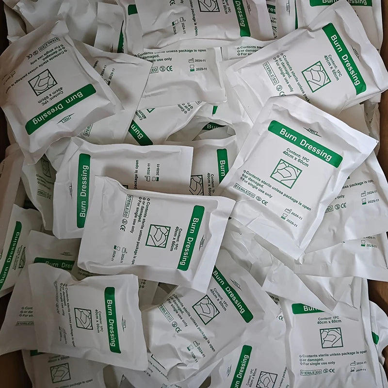 10-Pack First Aid Dressing Pads 60x40cm | Wound Bandaging Kit