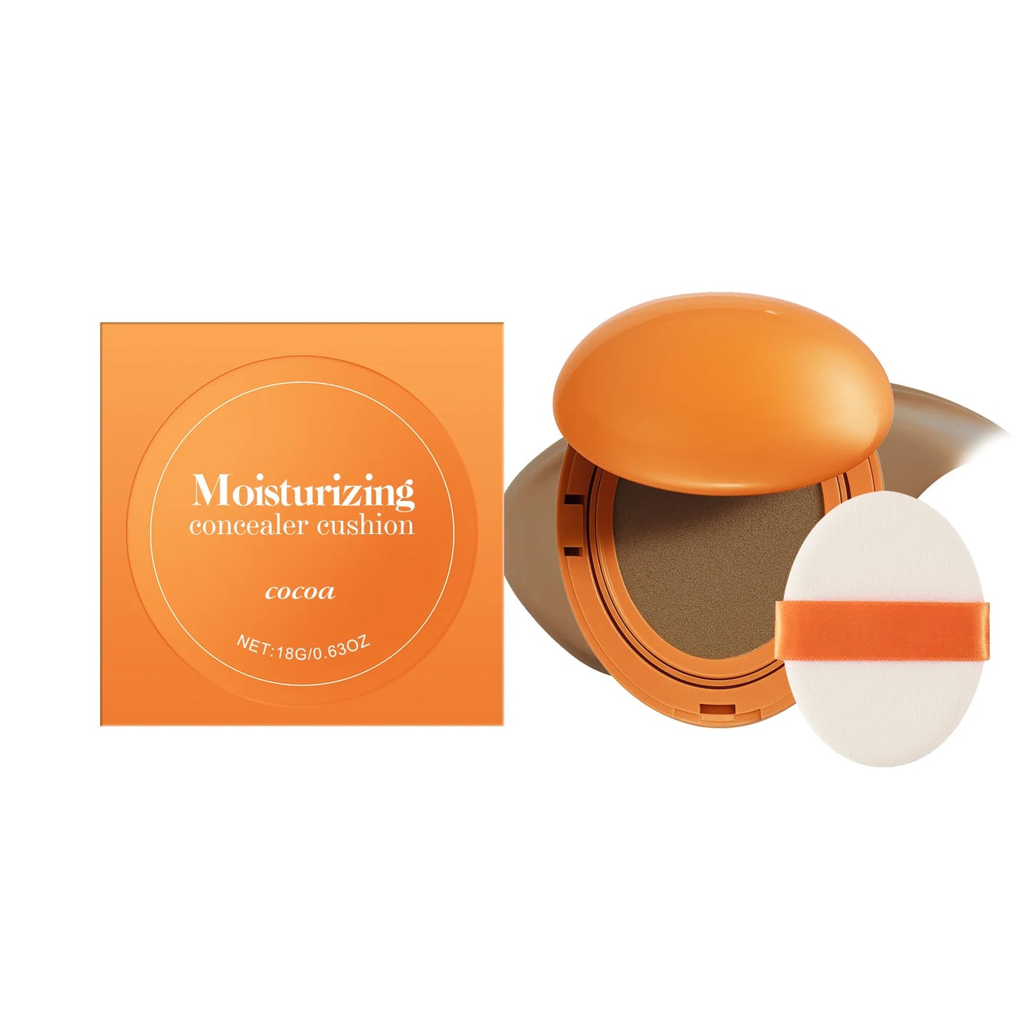 High Coverage Makeup Concealer Cushion Foundation Liquid Peaceful Pleasures Health and Wellness Cocoa