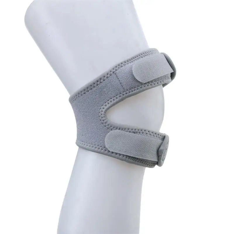 1Pc Knee Pad Volleyball Knee Support Sports Outdoor Basketball Anti-fall Knee Protector Brace Peaceful Pleasures Health and Wellness grey