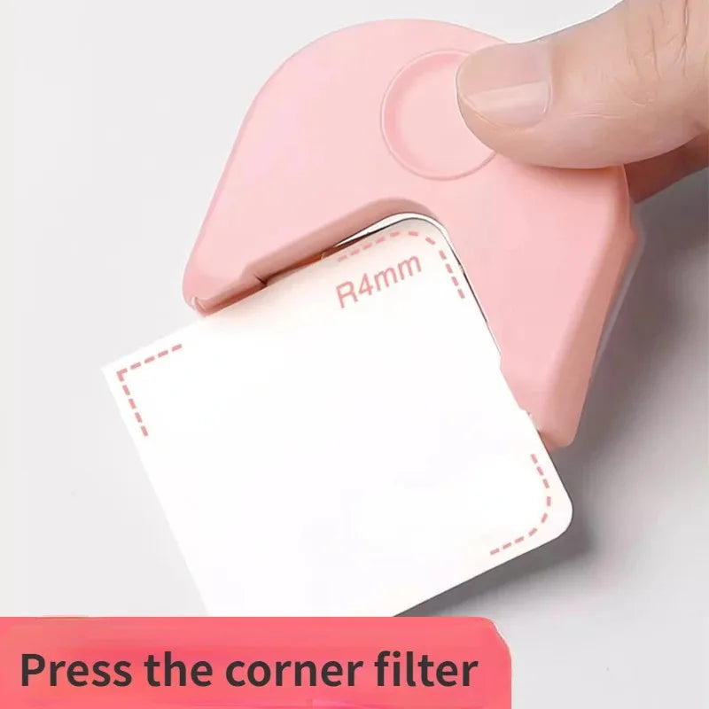 circle cutter button maker Corner round machine corner punching portable paper cutter card photo cutting Peaceful Pleasures Health and Wellness