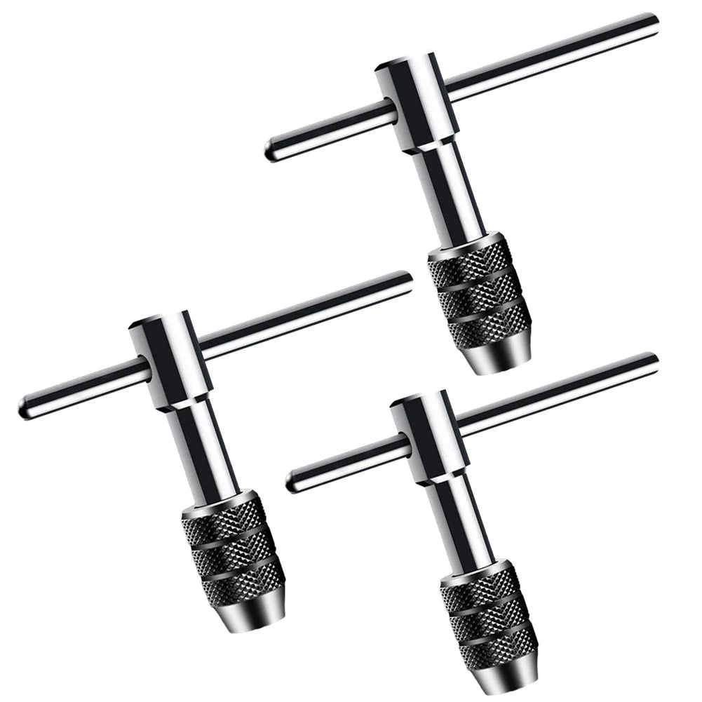 Adjustable T-Handle Ratchet Tap Wrench M3–M12 | Workshop Tool