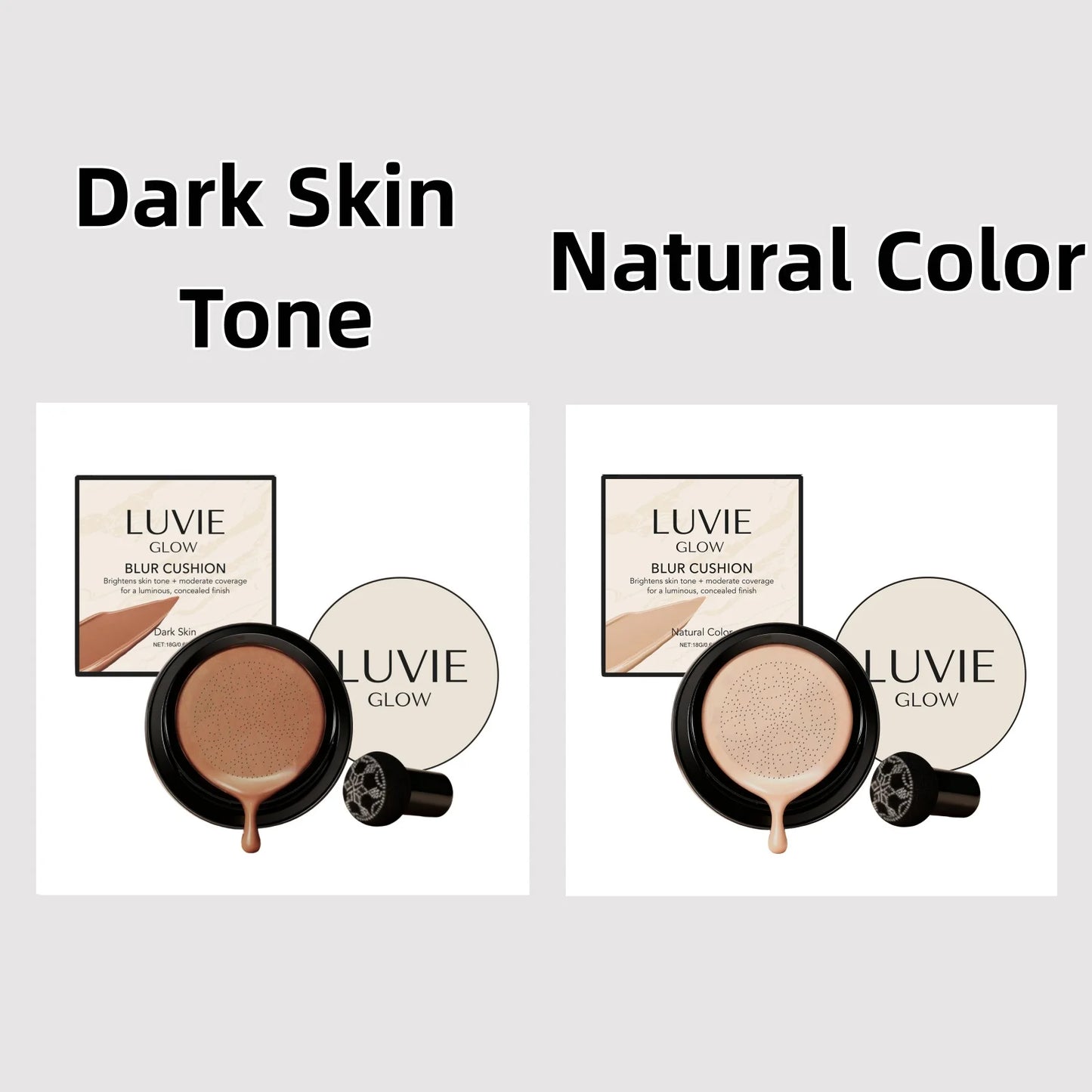 Moisturizing Air Cushion Foundation – Waterproof & Brightening