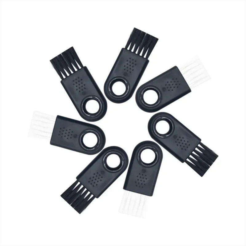 10pcs Electric Shaver Cleaning Brush Mutifunctional Cleaning Brush Anti‑Slip Trimmer Brush Cleaner Shaving Peaceful Pleasures Health and Wellness