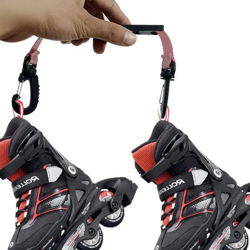 Roller Skate Carrying Strap for Adults Outdoor Hanging Handle Belt Buckle Hook Shoes Skate Accessories Transport Peaceful Pleasures Health and Wellness