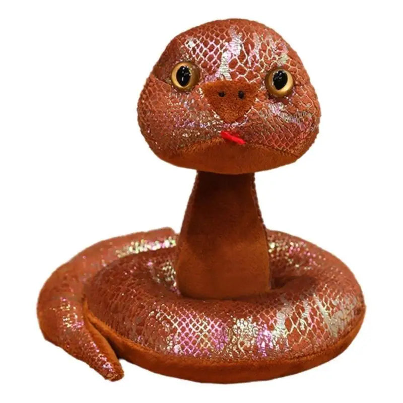 2025 Year of the Snake Plush Toy – PP Cotton, 20cm, 10 Colors