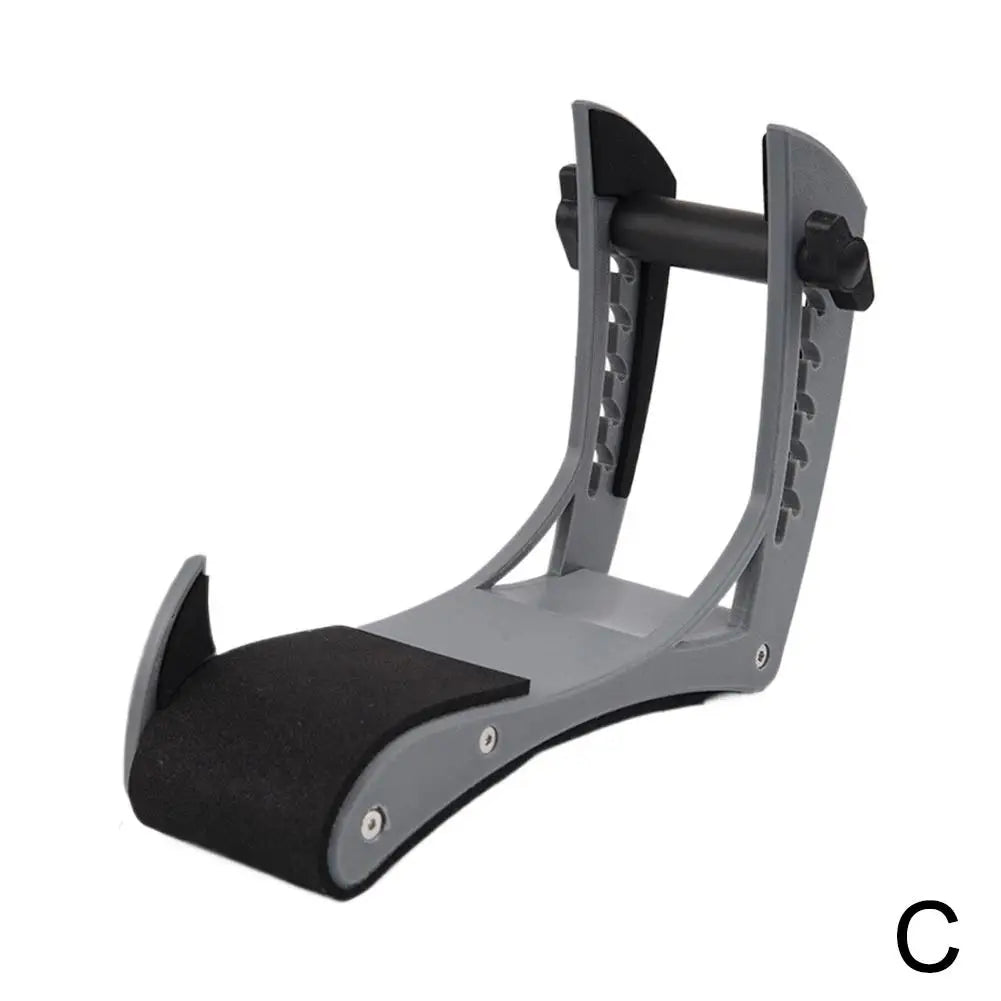 Electric Guitar Leg Rest – Anti-Slip, Adjustable & Instrument-Safe Guitar Leg Rest Peaceful Pleasures Health and Wellness Gray