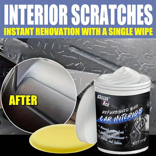 Car Interior Wax – Plastic Trim Restorer, Tire Shine & Anti-Aging Glaze Car Trim Restorer Wax Oasis Select