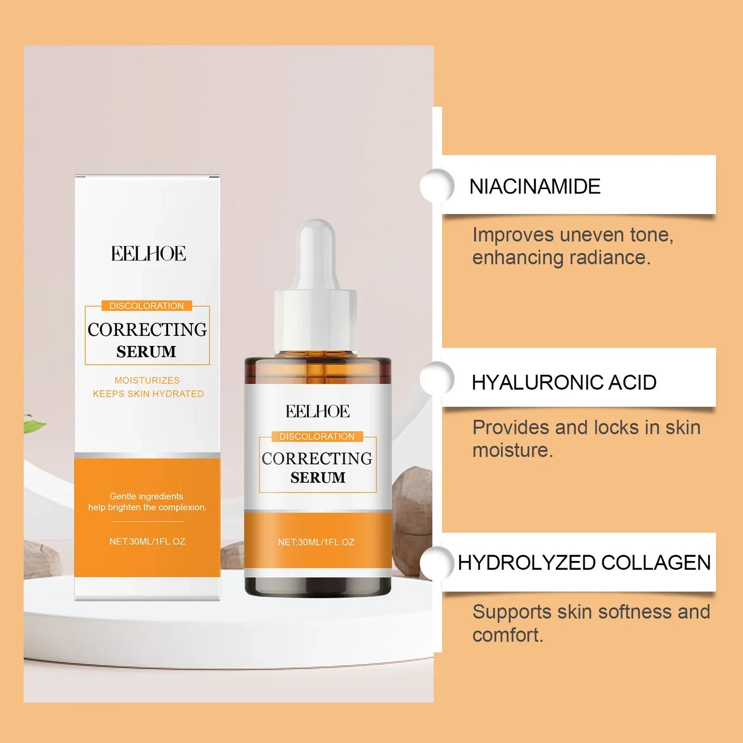 Niacinamide Facial Serum – Firming, Brightening & Hydrating