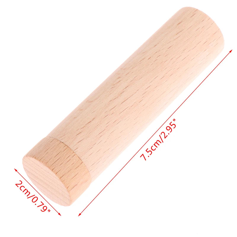 Aromatherapy Wood Nasal Inhaler with Wick | Essential Oil