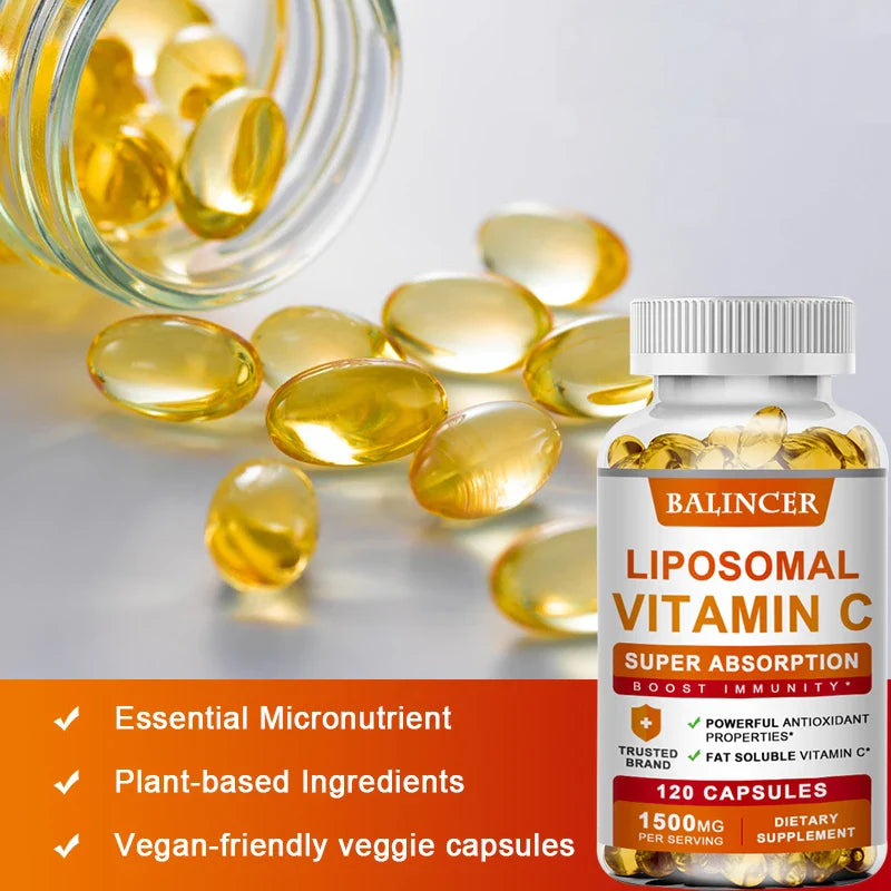 Balincer Liposomal Vitamin C 1500mg – Immune & Skin Support
