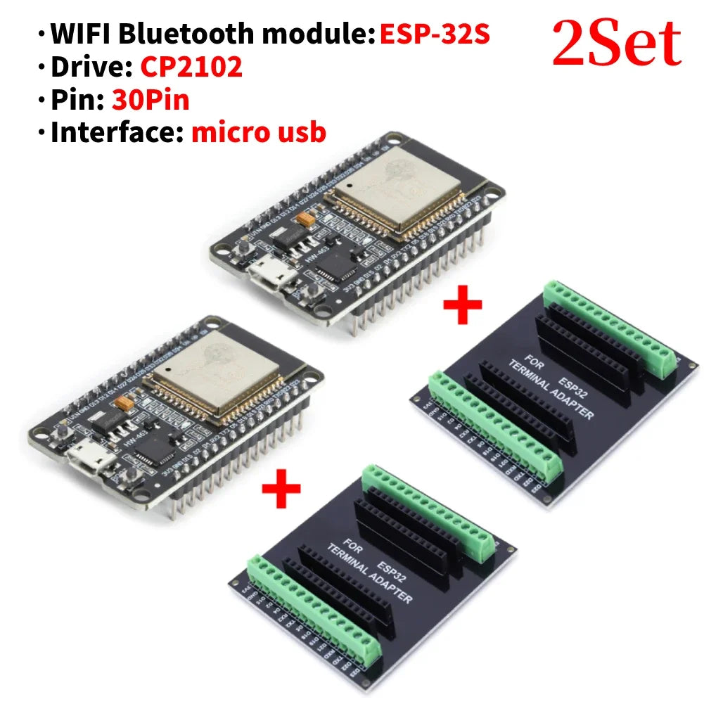 1-3Set E32 CH340C Development Board TYPE-C / Micro USB WiFi+Bluetooth Ultra-Low Power Consumption SPI Wireless Module Peaceful Pleasures Health and Wellness Micro USB-Board 2Set
