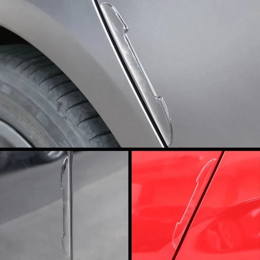 Car Door Transparent Anti-collision Protector Bar Stickers Rearew View Mirror Cover Protection StripSide Edge Protection Guards Peaceful Pleasures Health and Wellness