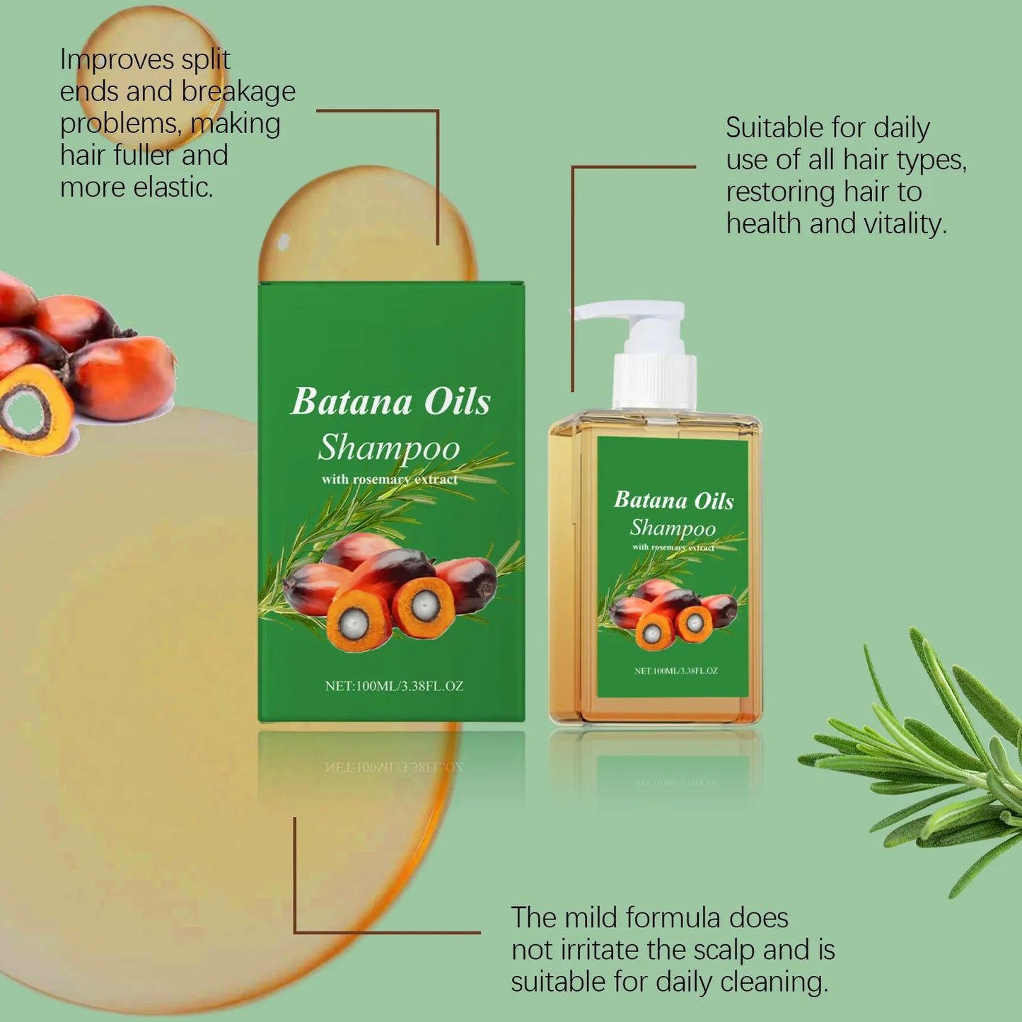 Batana Shampoo – Deep Hydrating & Nourishing Hair Care