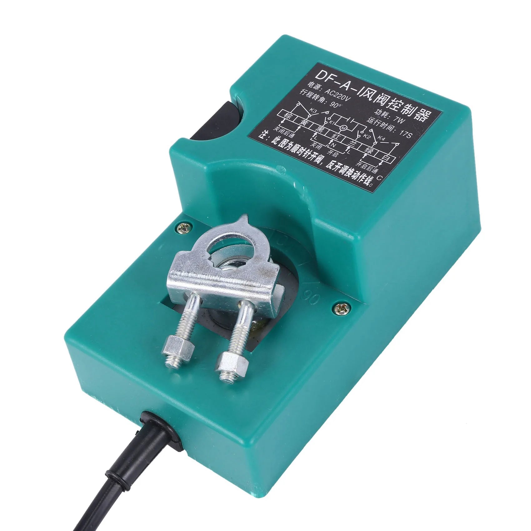 A36T-2X DF-A-I Damper Controller Electric Manual Actuator AC220V Air Valve Damper Actuator Switch For Ventilation Pipe Valve Peaceful Pleasures Health and Wellness