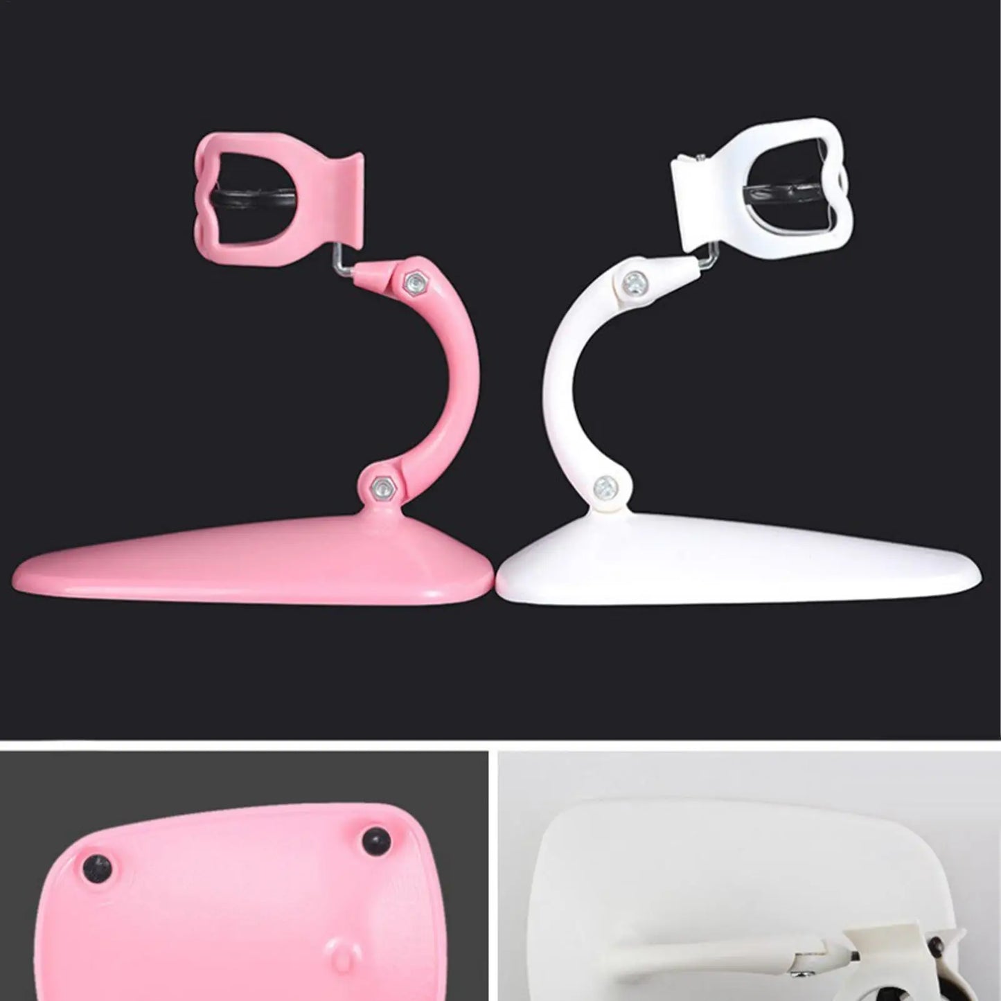 Adjustable Nail Polish Bottle Holder & Display Clip Organizer