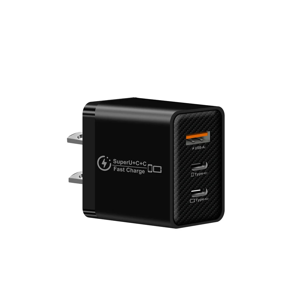 48W USB-C Fast Charger PD 3.0 – iPhone 15, Samsung & More