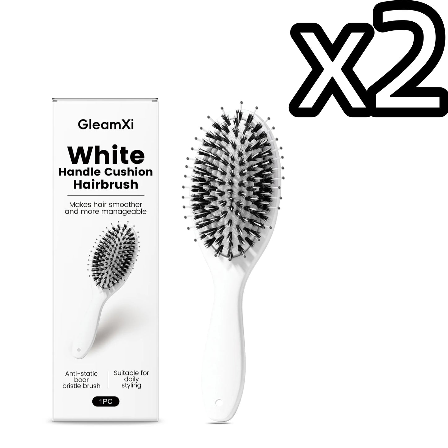 Volumizing Air Cushion Comb for Smooth Hair Care Peaceful Pleasures Health and Wellness 1pc Boxed X 2PCS