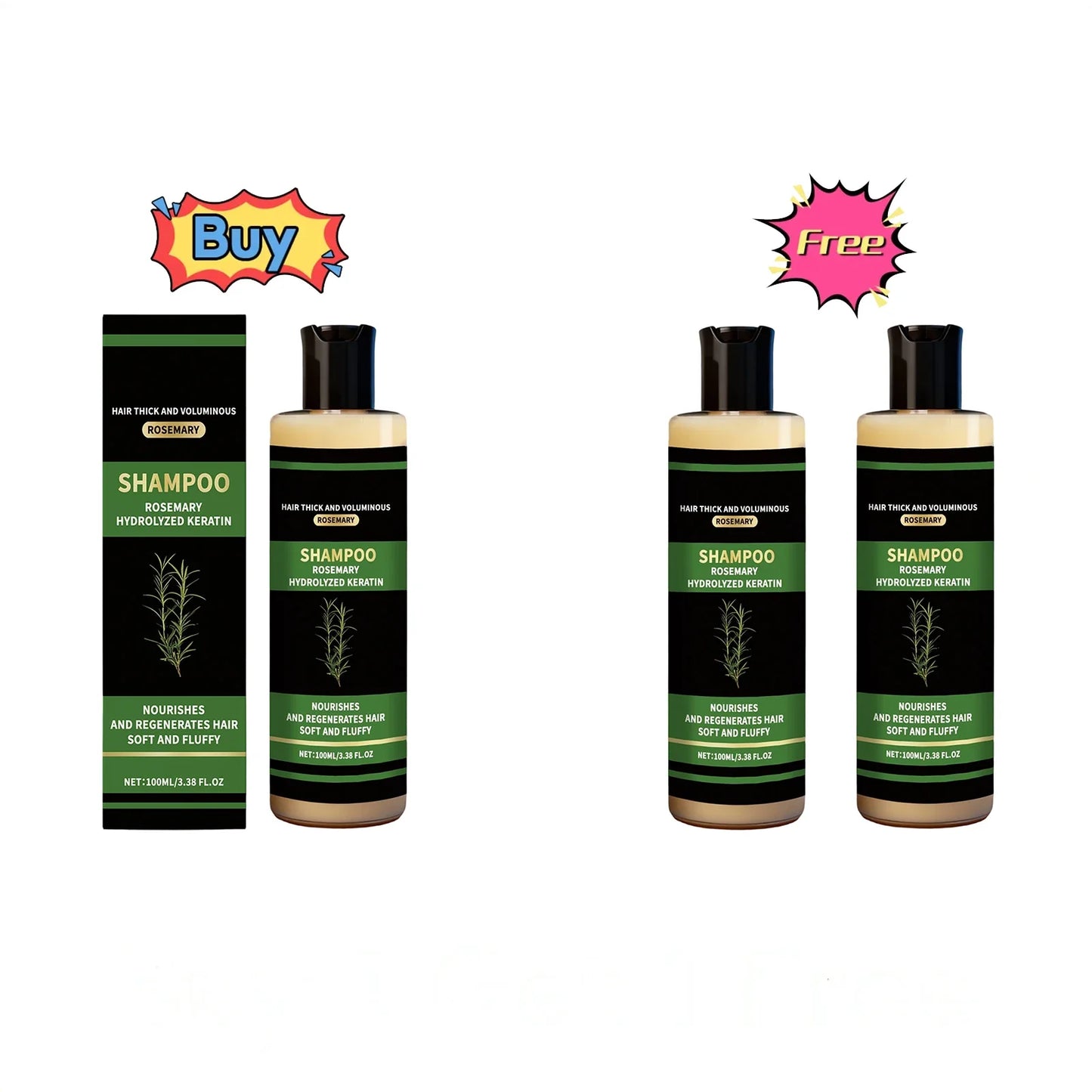 Hydrolyzed Keratin Shampoo – Moisture, Volume & Smooth Hair