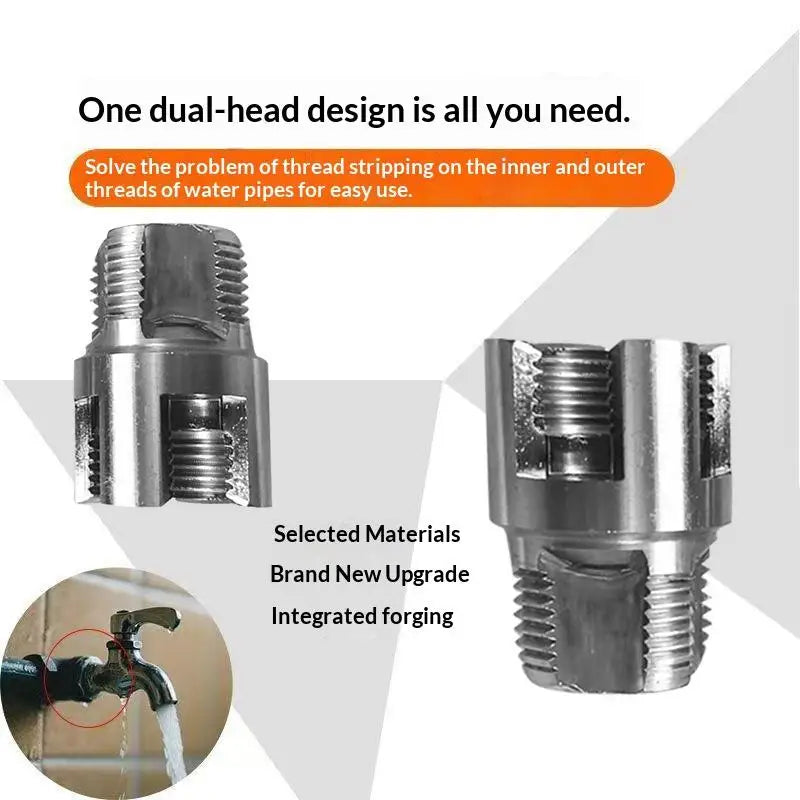 Electric Pipe Threading Die Tool 1/2" 3/4" PPR PVC DN15 DN20 Pipe Threading Die Peaceful Pleasures Health and Wellness