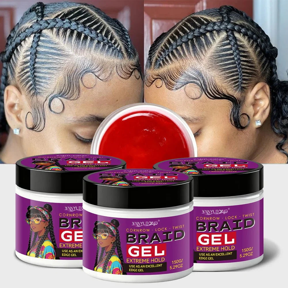 Edge Control Braiding Gel – Carbon Formula, Frizz Taming 150g