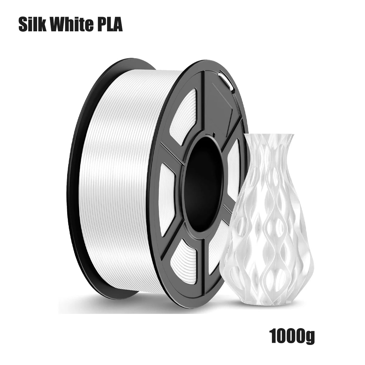 Silk PLA+ Filament 1.75mm ±0.02mm – Glossy 3D Printing
