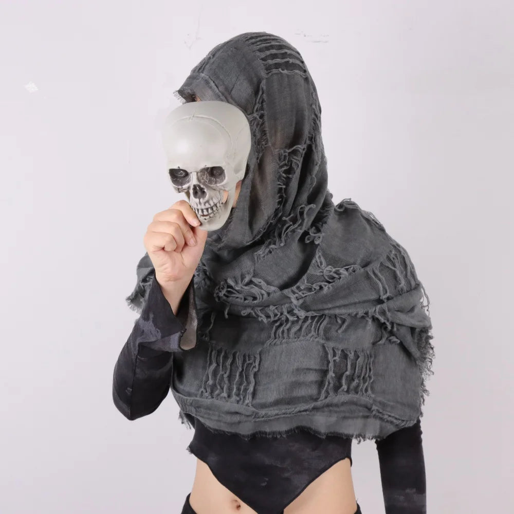 Medieval Renaissance Cape Shawl Brooch Halloween Costume Perforated