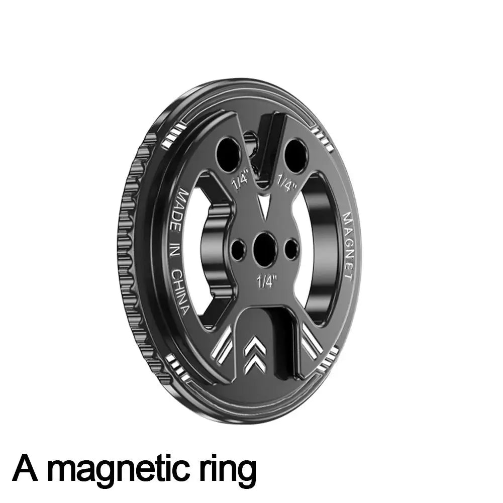 Magnetic Phone Tripod Mount Adapter | Universal 1/4" Thread