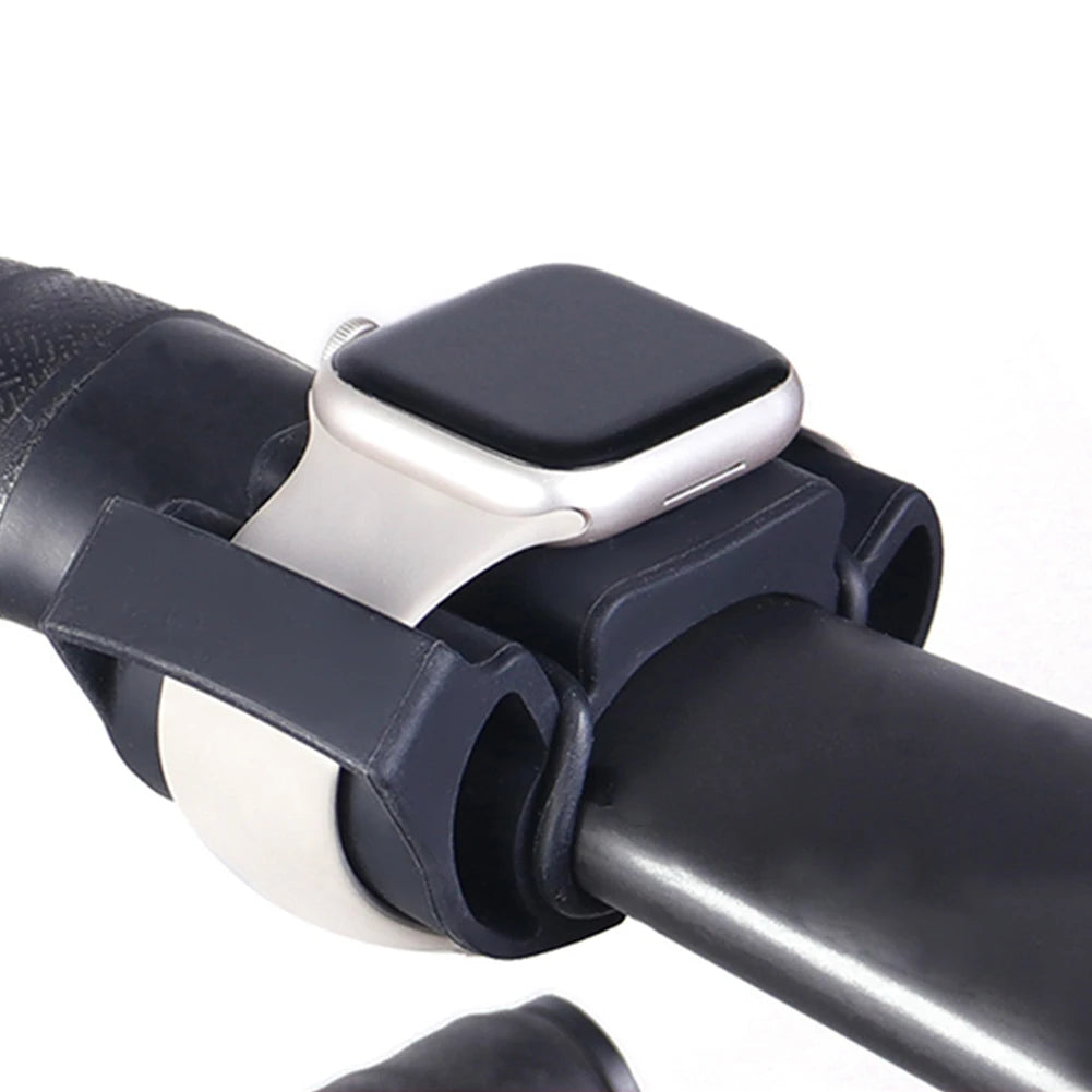 Bike Handlebar Smartwatch Mount for Garmin, Fitbit & SUUNTO Bicycle Accessory Peaceful Pleasures Health and Wellness