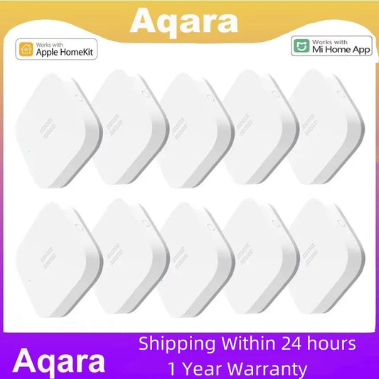 Aqara Smart Vibration Sensor Zigbee Smart Motion Shock Sensor Detection Alarm Monitor Built-in Gyro For Home Safety Mi Home App Peaceful Pleasures Health and Wellness