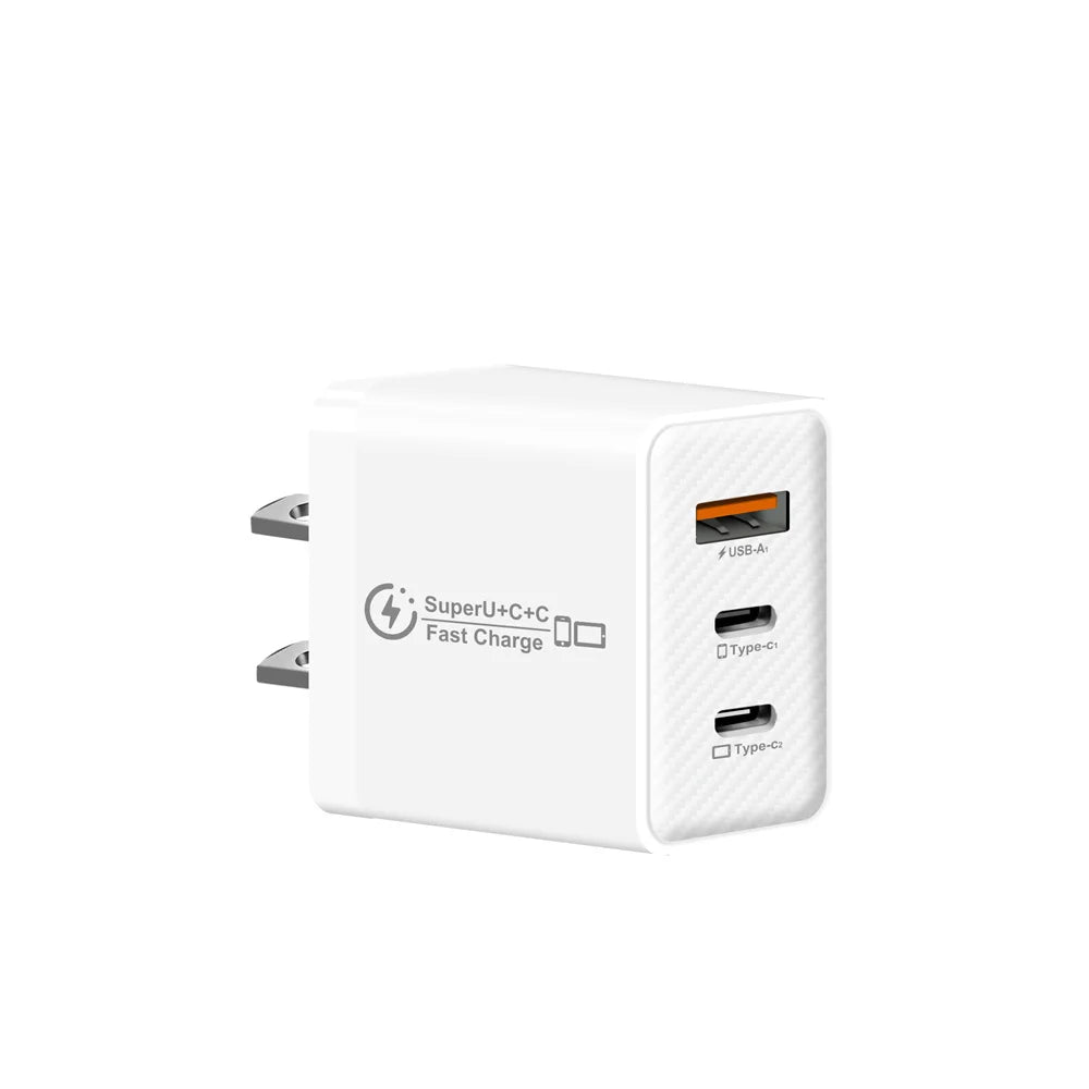 48W USB-C Fast Charger PD 3.0 – iPhone 15, Samsung & More