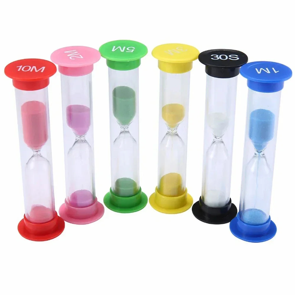 Sand Meter 30 Seconds Hourglass 1 Minute Clock Watch 2 Minutes Decoration Home Offers and Free Shipping Home Clearance Plastic Peaceful Pleasures Health and Wellness