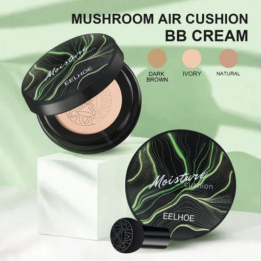 Air Cushion CC BB Cream Mushroom Head Concealer Foundation Air Cushion Foundation Peaceful Pleasures Health and Wellness