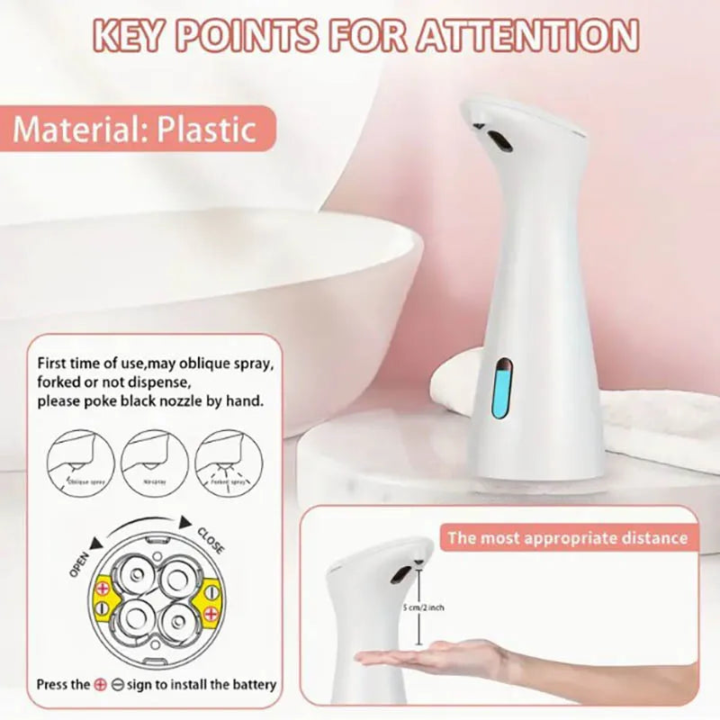 Touchless Automatic Sensor Soap Dispenser | 200ml Kitchen & Bath