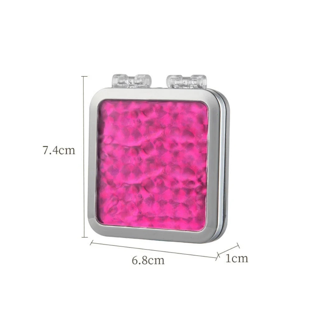 Double-Sided Folding Makeup Mirror | French Retro Water Ripple