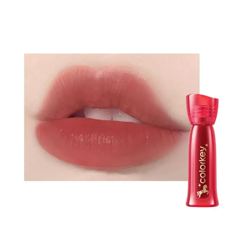 COLORKEY [Year of the Horse Limited Edition] Water Mist Lip Glaze Set Unique Gift Box Matte Velvet Lipstick Eyeshadow Makeup Peaceful Pleasures Health and Wellness R369
