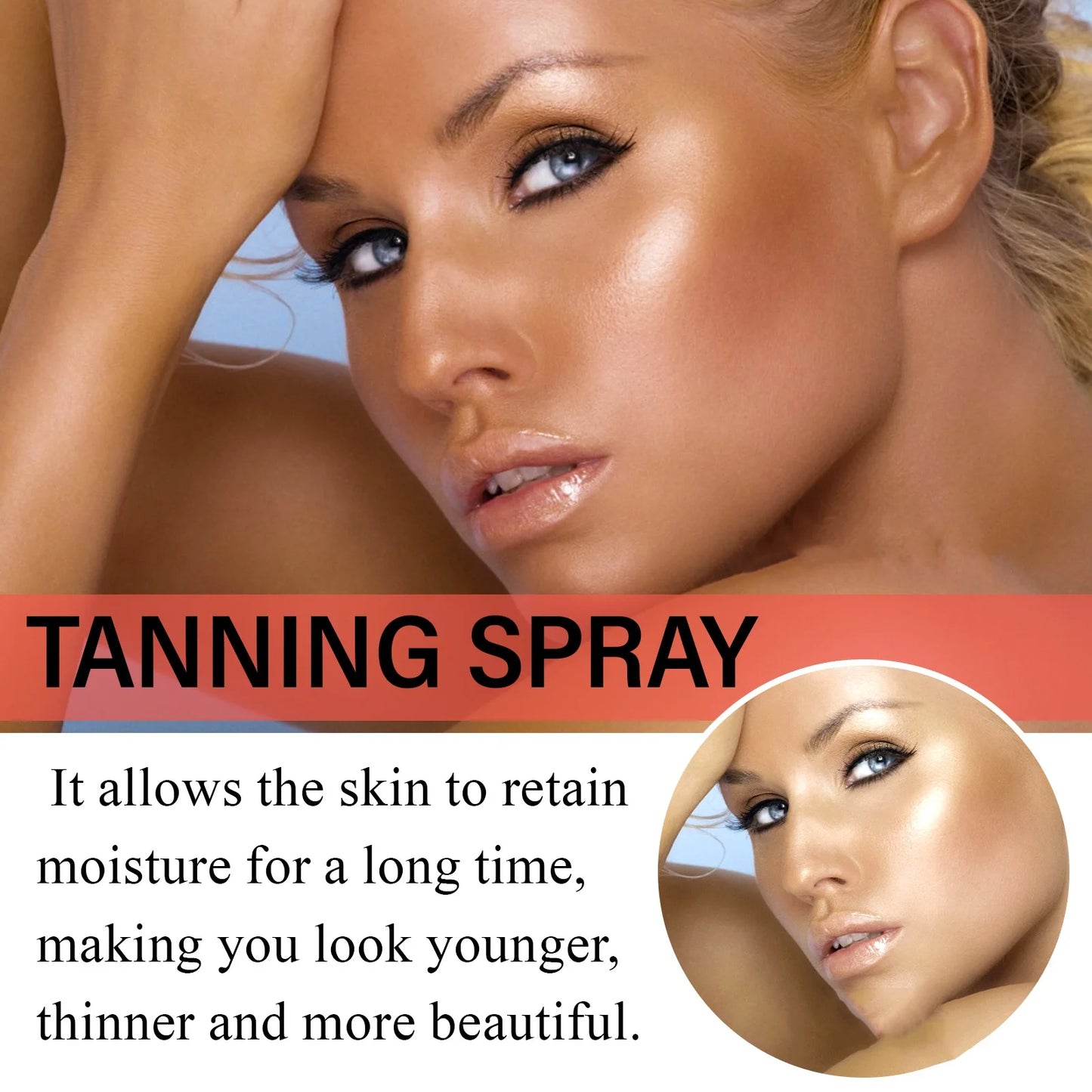 OceAura Self Tanning Mousse | Sunless Golden Bronzing Glow 60ml
