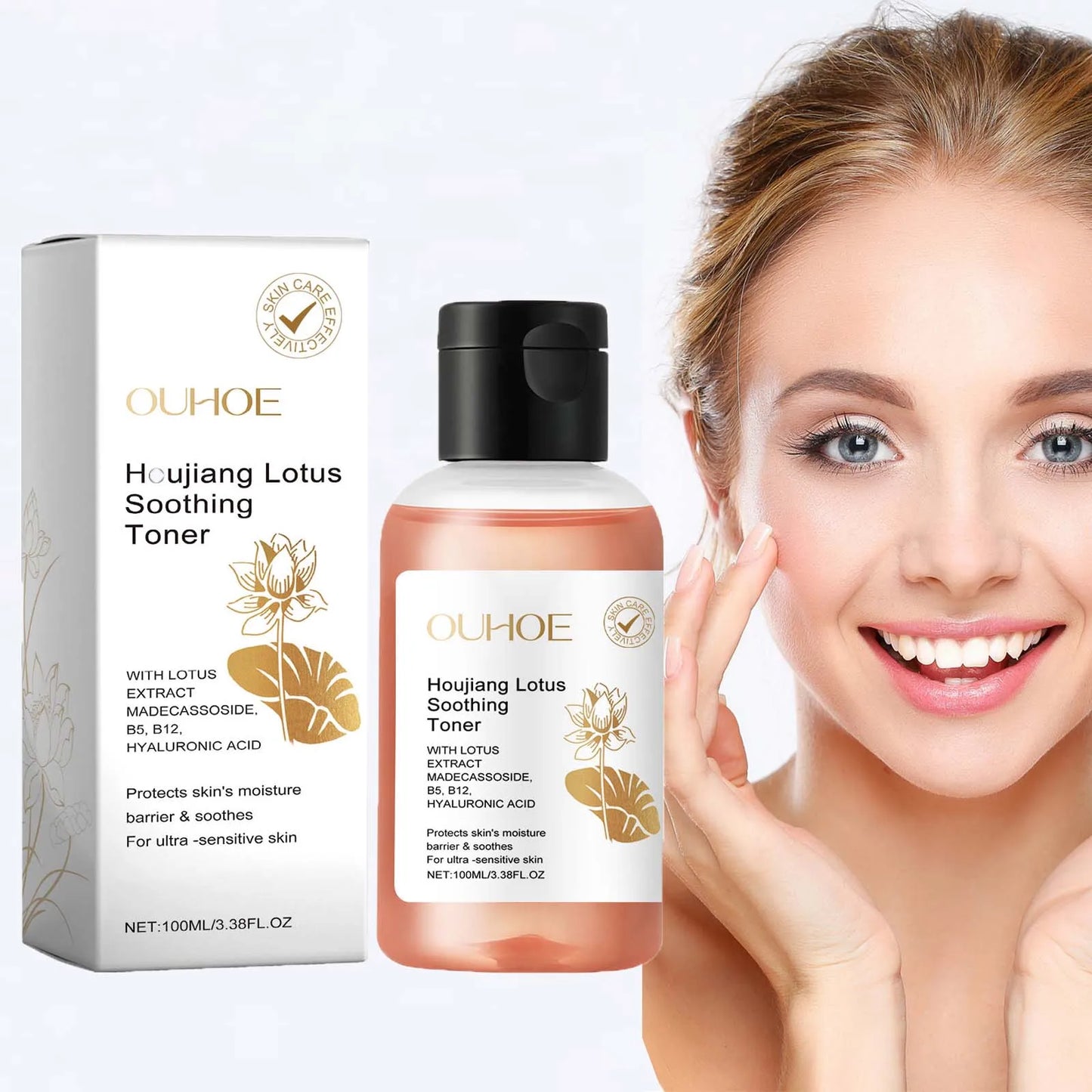 Lotus & Hyaluronic Acid Facial Toner – Pore Refining 100ml
