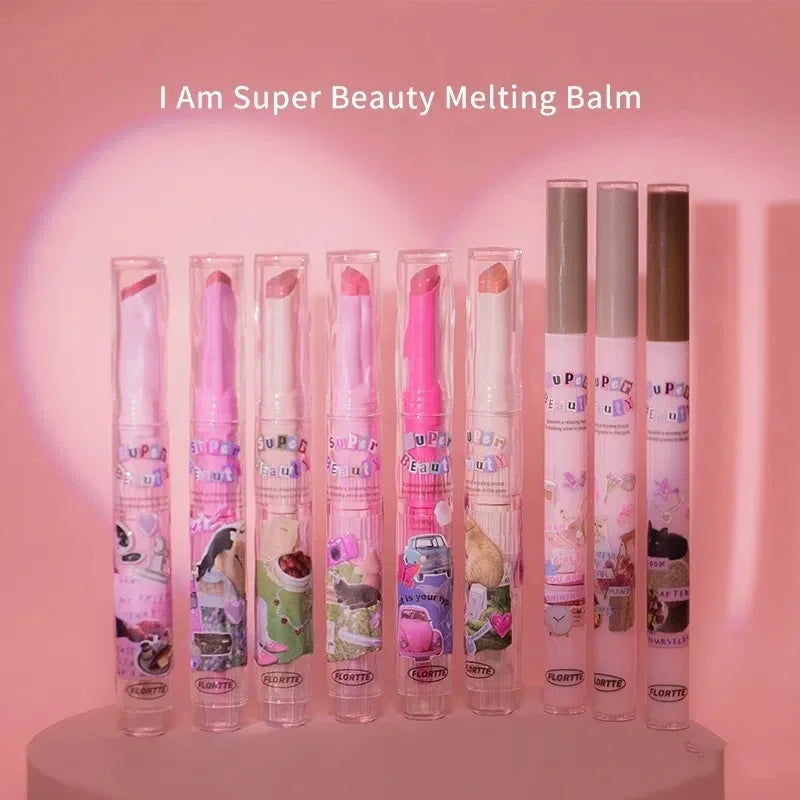 FLORTTE Mirror Glass Lip Gloss | Heart Shape Moisturizing Tint