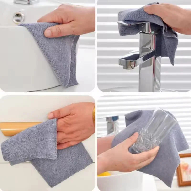 Reusable Microfiber Cleaning Cloth Roll – 20 Eco Sheets