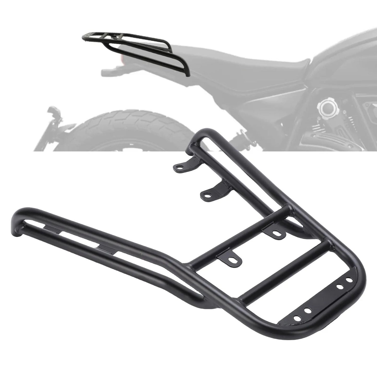 Ducati Scrambler 800 Rear Luggage Rack Cargo Carrier 2023-2025