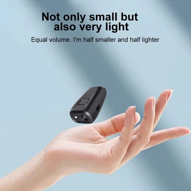 Mini Ultrasonic Dog Trainer Dog Repeller Effective Anti-barking Training Device with LED for Dogs Peaceful Pleasures Health and Wellness