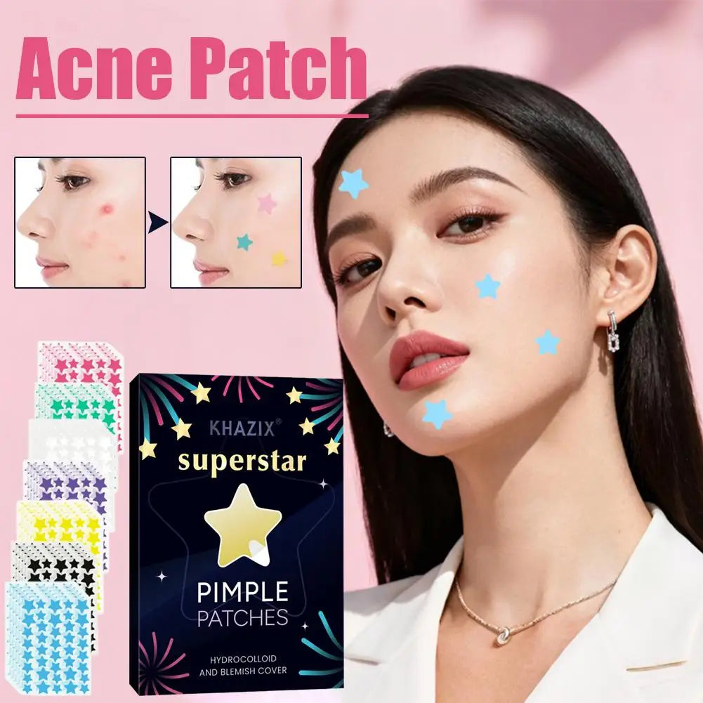 Star Acne Patches 240/280pc – Ultra-Thin Colorful Pimple Dots Acne Patches Peaceful Pleasures Health and Wellness